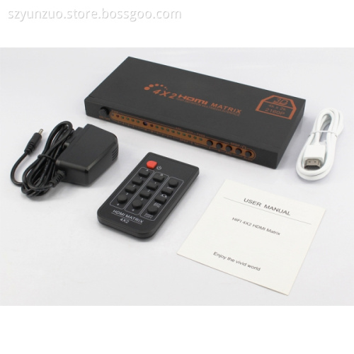 HDMI HIFI 4X2 Matrix